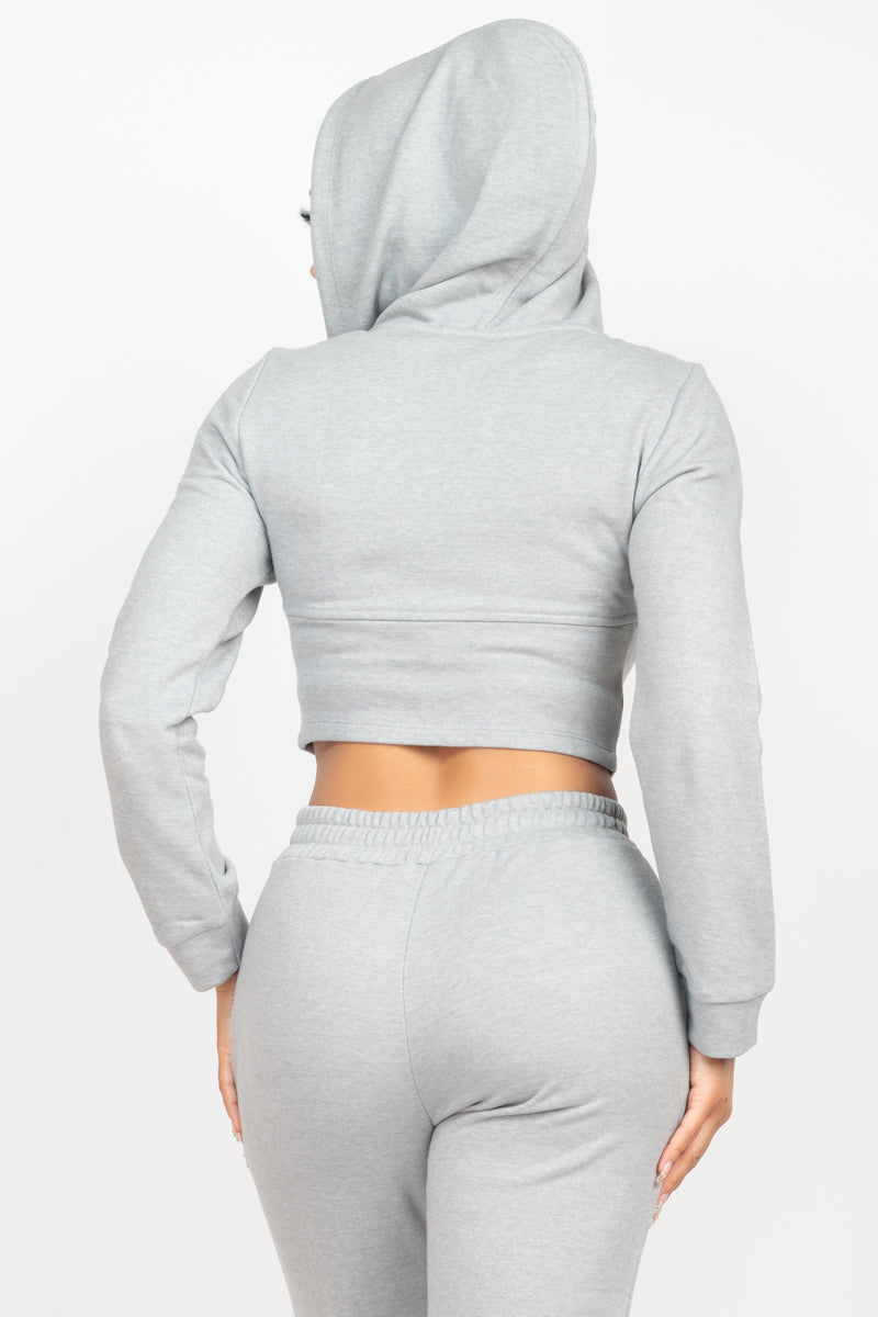 Zip-up Hoodie &amp; Jogger Pants Set