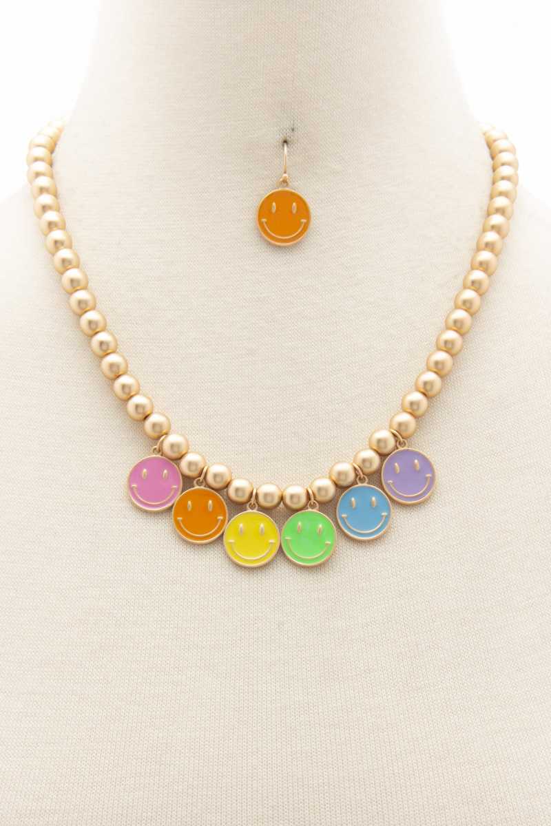 Colorful Ball Bead Necklace