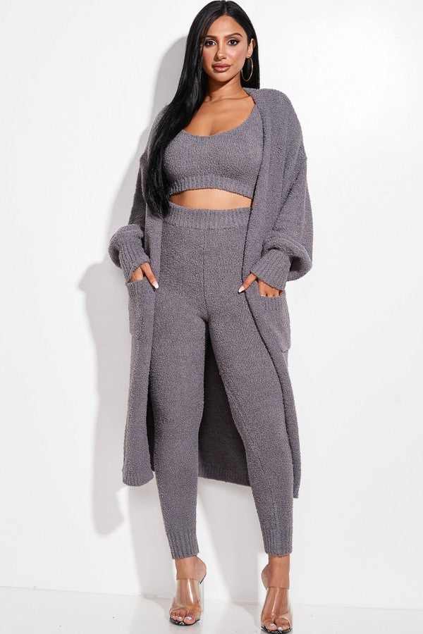 Cozy Knit Tank 3 Piece Set