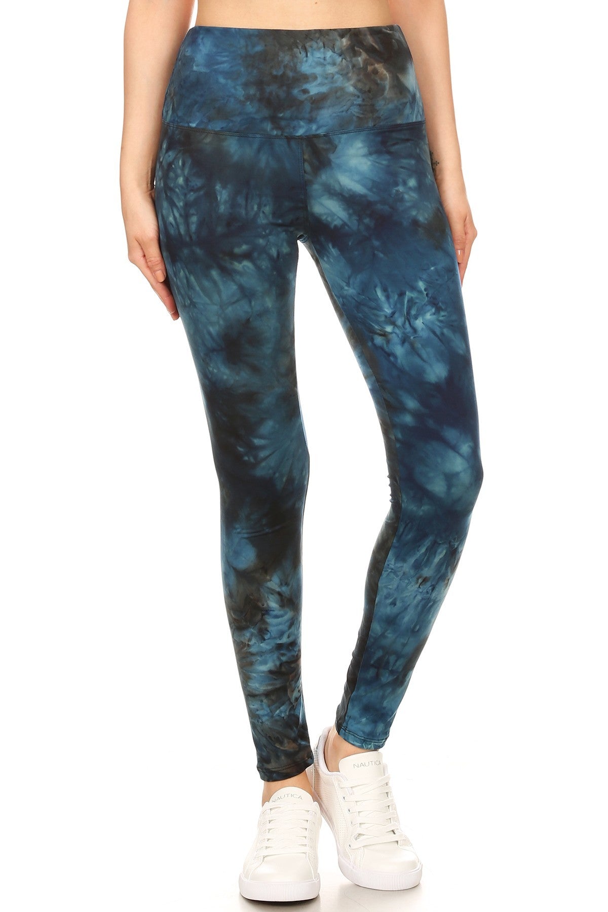 Yoga Style Printed Knit Legging