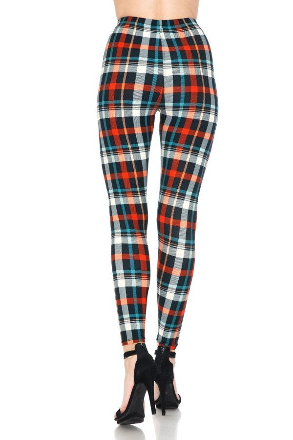 Printed Leggings With An Elasticized Waist Band