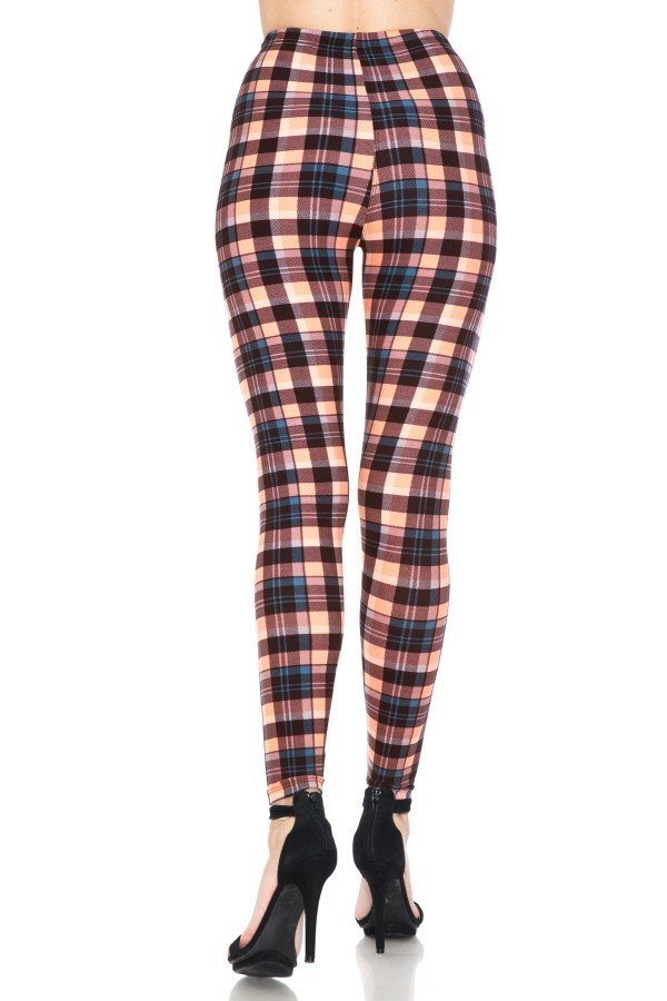 Printed Leggings With An Elasticized Waist Band