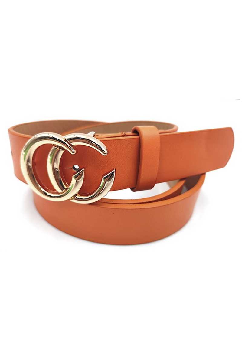 Metal Cc Buckle Belt